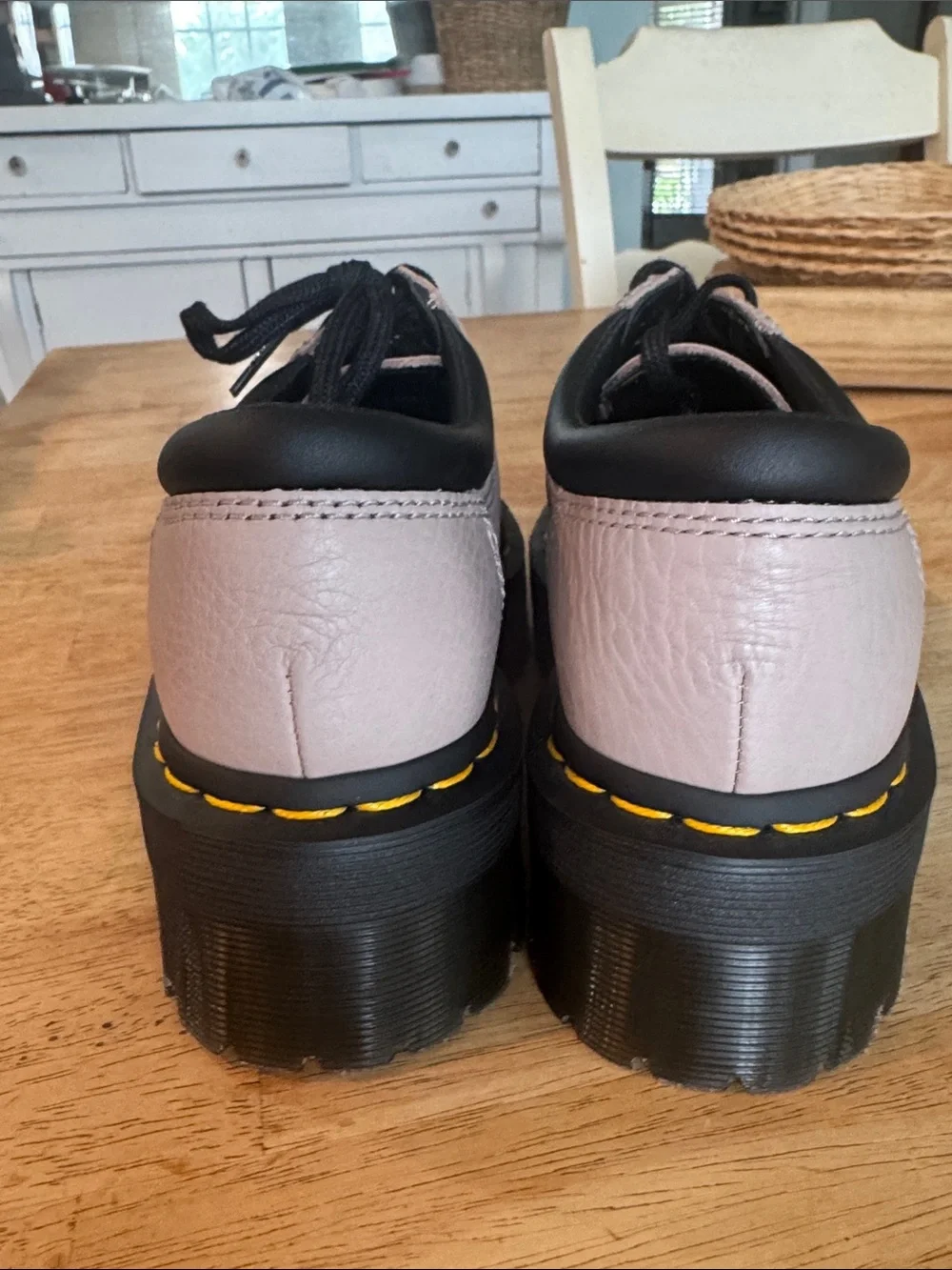 Dr. Martens 8053 Quad Platform Oxfords Sz 5 women